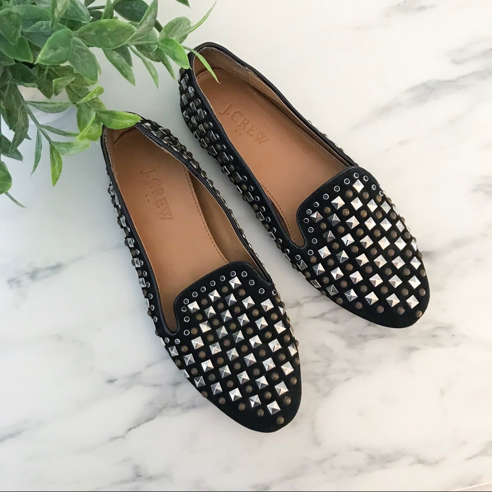 J. Crew Studded Flats